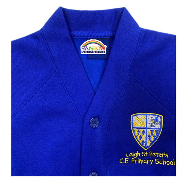 Leigh St Peters Primary School Cardigan (NEW STYLE)