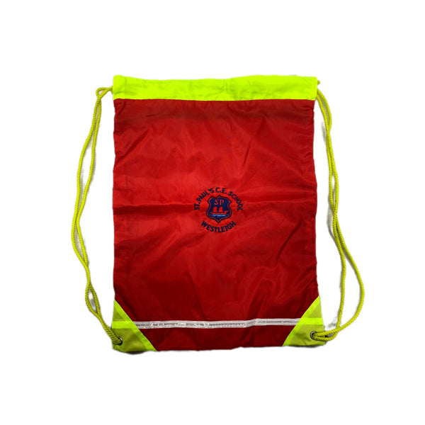 St Pauls Westleigh Hi-Viz P.E. Bag