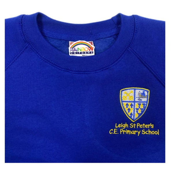 Leigh St Peters Primary School Sweatshirt (NEW STYLE)